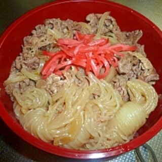 我が家の牛丼